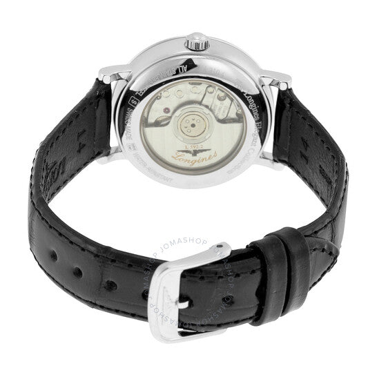 Longines, Elegant Black Diamond Dial Automatic Ladies Watch