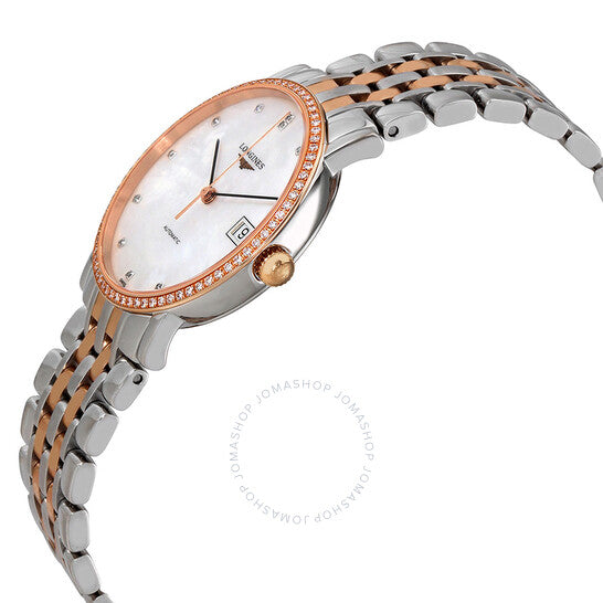 Longines, Elegant Automatic Mother of Pearl Dial Ladies Watch L48095887