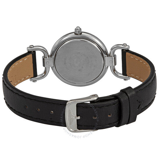 Longines, Equestrian Quartz Diamond Black Dial Ladies Watch