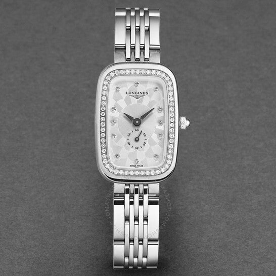Longines, Equestrian Quartz Diamond Silver Dial Ladies Watch