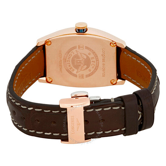 لونجين، ساعة إيفيدنزا أوتوماتيكية بمينا كريمي للسيدات