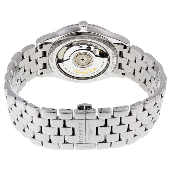 Longines, Flagship Automatic Black Dial Stainless Steel Watch L48744526