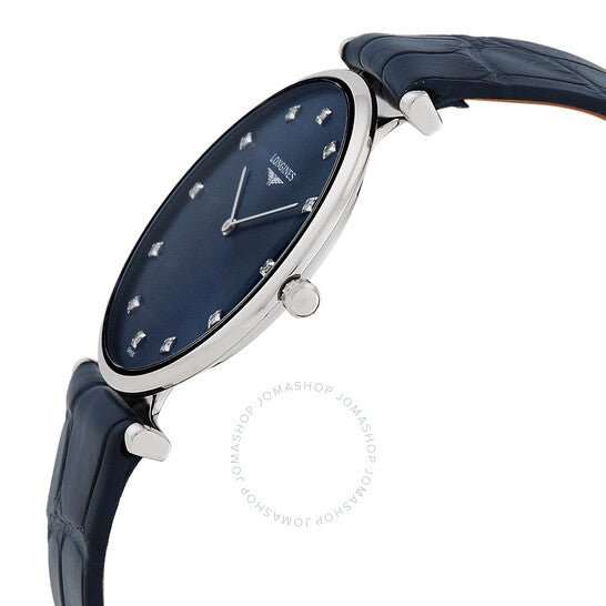 Longines, La Grande Classique Quartz Diamond Blue Dial Ladies Watch
