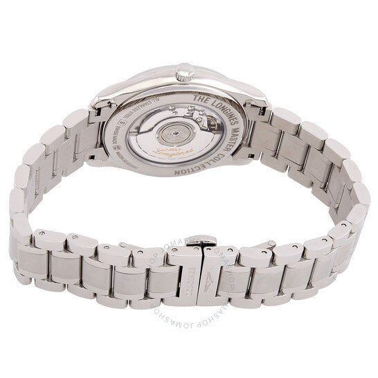 ساعة لونجين ماستر كوليكشن أوتوماتيكية للرجال بمينا أسود