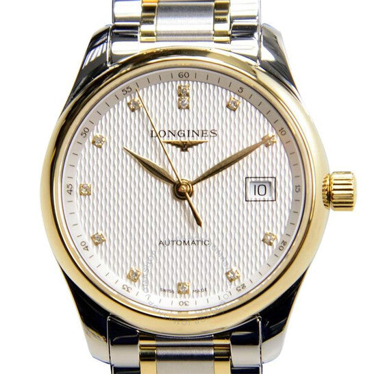 Longines, Master Collection Automatic Diamond White Dial Ladies Watch
