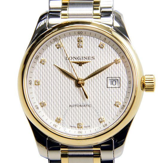 Longines, Master Collection Automatic Diamond White Dial Ladies Watch