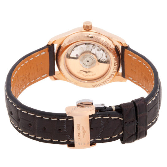 ساعة لونجين ماستر كوليكشن أوتوماتيكية للسيدات بمينا فضي