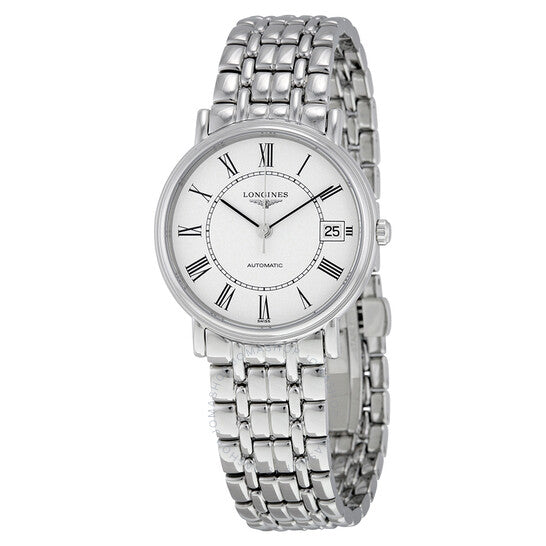Longines, Presence Automatic White Dial Men's Watch