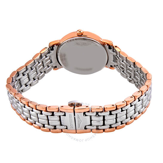 Longines, Presence Quartz Matt White Dial Ladies Watch