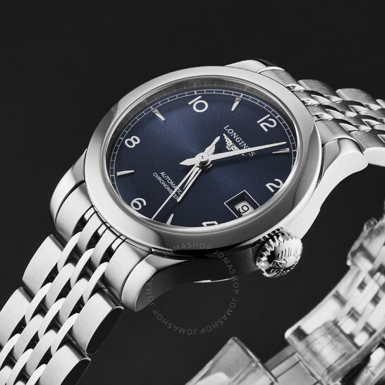 Longines, Record Automatic Blue Dial Ladies Watch