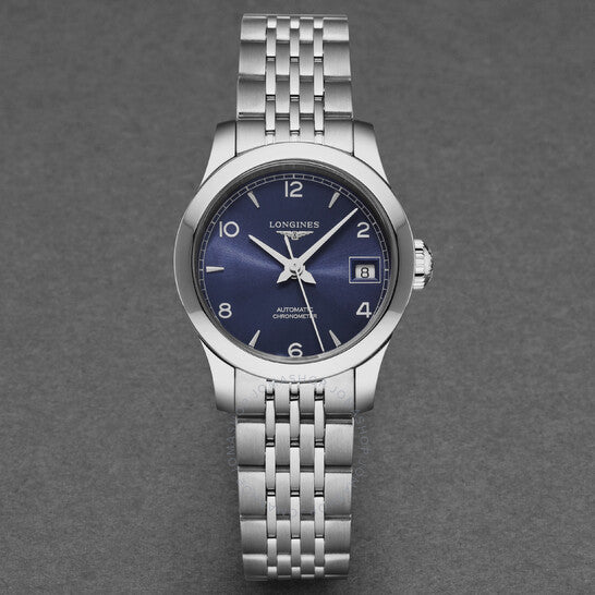 Longines, Record Automatic Blue Dial Ladies Watch