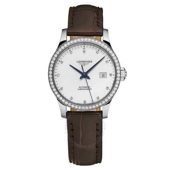 Longines, Record Automatic Diamond Ladies Watch