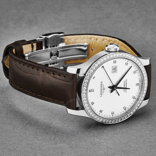 Longines, Record Automatic Diamond Ladies Watch