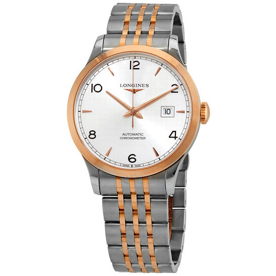 Longines, Record Automatic Silver Dial Ladies Watch