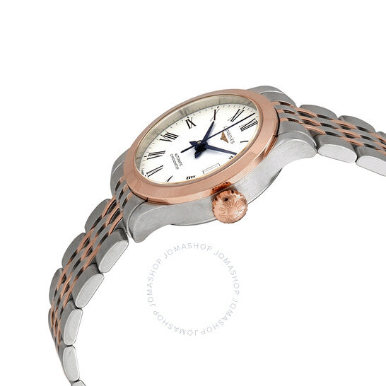 Longines, Record Automatic White Dial Ladies Watch