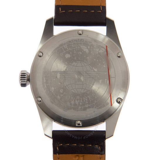 لونجين، ساعة سبيريت أوتوماتيكية للرجال بمينا أسود