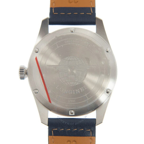لونجين، ساعة سبيريت أوتوماتيكية للرجال بمينا أزرق