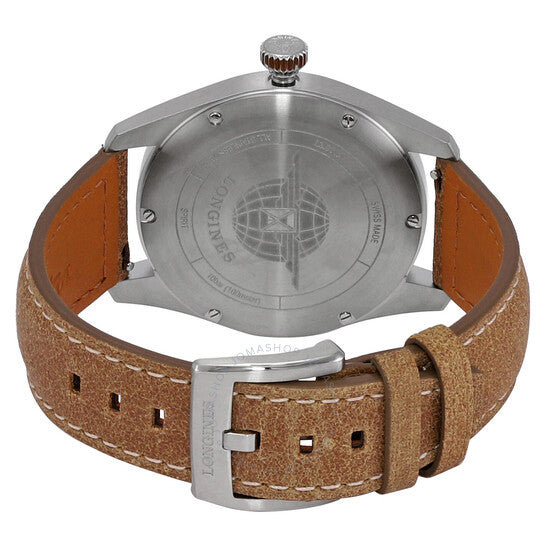 لونجين، ساعة سبيريت أوتوماتيكية للرجال بمينا أخضر