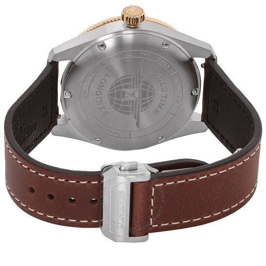 Longines, Spirit Zulu Time Automatic Anthracite Dial Men's Watch