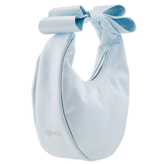 Small Cadeau Satin Top Handle Bag
