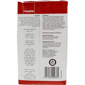 Macphie Mactop Cream 1 Ltr