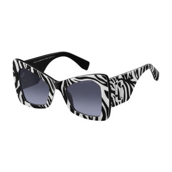 Grey Azure Gradient Butterfly Ladies Sunglasses
