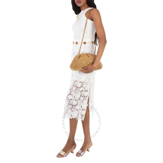 Maria La Rosa, Game Crochet Glow Raffia Clutch