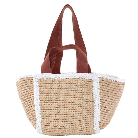 Marni, Macrame Sillo Small Woven Shopper Tote Bag