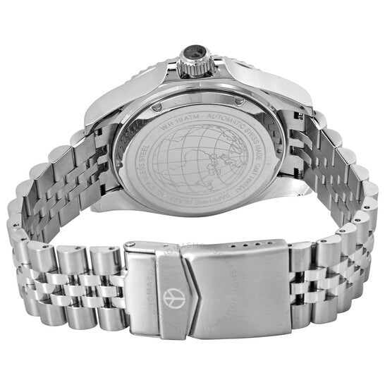 Mathey-Tissot, GMT Automatic Black Dial Pepsi Bezel Men's Watch