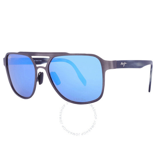 Maui Jim, 2nd Reef Blue Hawaii Navigator Men's Sunglasses