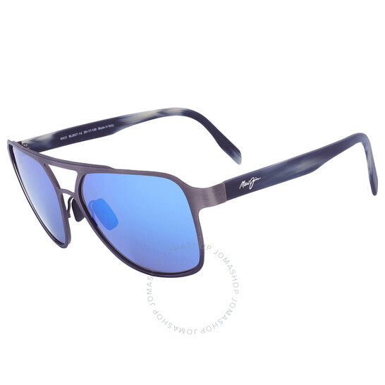 Maui Jim, 2nd Reef Blue Hawaii Navigator Men's Sunglasses