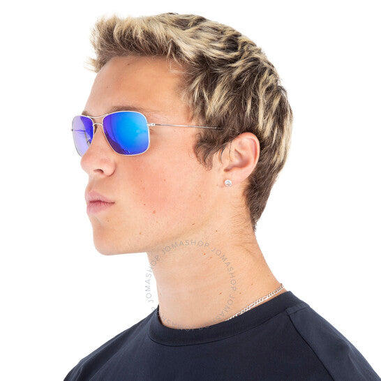 Maui Jim, Wiki Wiki Polarized Blue Hawaii Pilot Men's Sunglasses