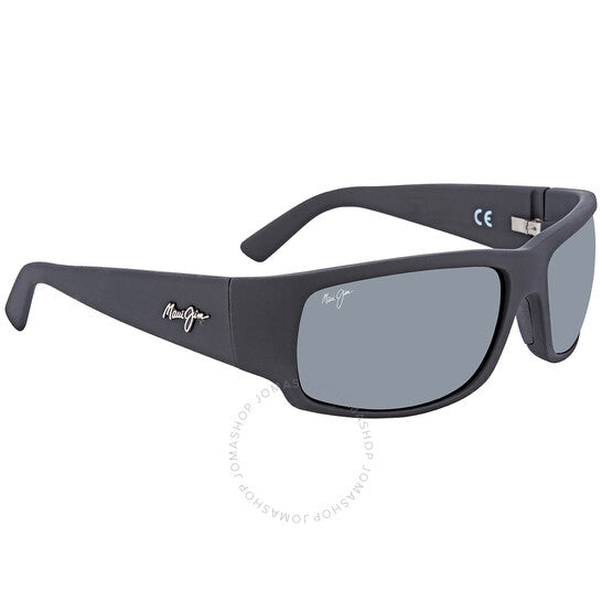 Maui Jim, World Cup Nuetral Grey Wrap Men's Sunglasses