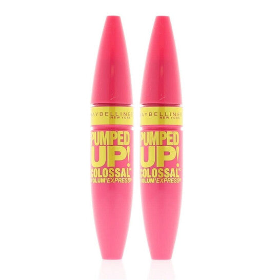 Maybelline, Volum'Express Pumped Up! Colossal Mascara 214 Glam Black Makeup
