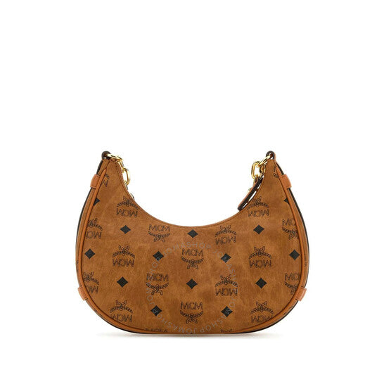MCM, Aren Crescent Shoulder Bag