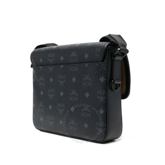 MCM, Klassik Logo Messenger Bag - Black