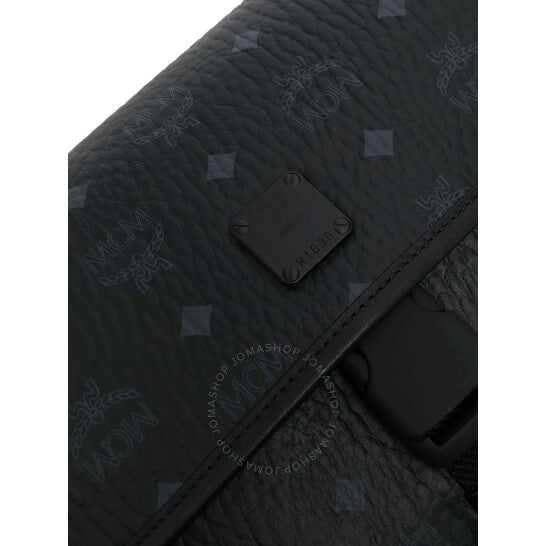MCM, Klassik Logo Messenger Bag - Black