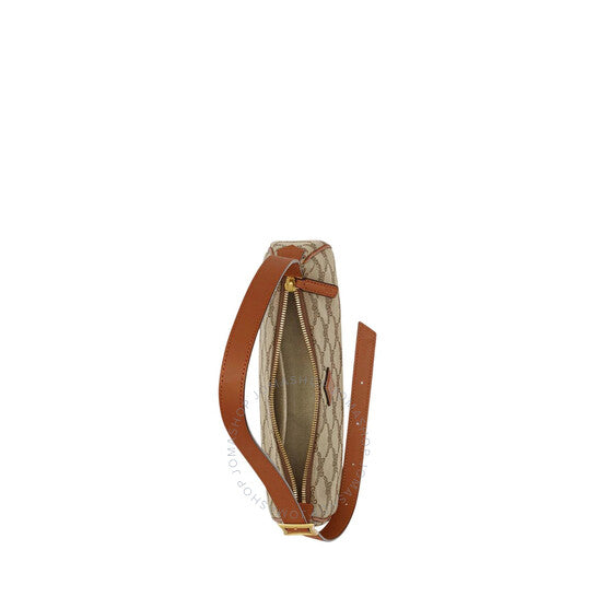 MCM, Lauretos Jacquard Small Himmel Shoulder Bag