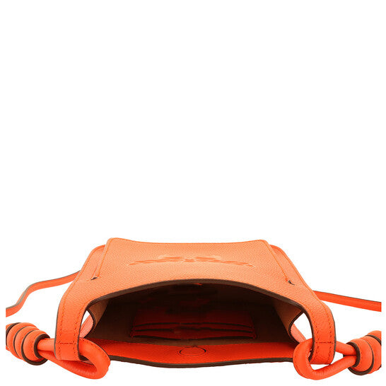 Mini Himmel Hobo Crossbody Bag - Orange
