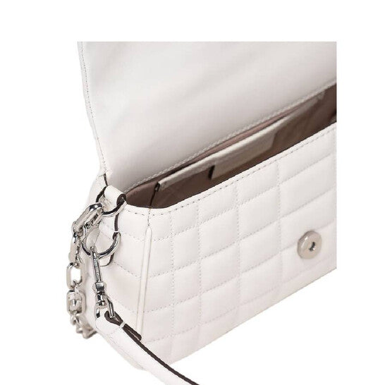 Chain Strap Logo Detailed Shoulder Bag