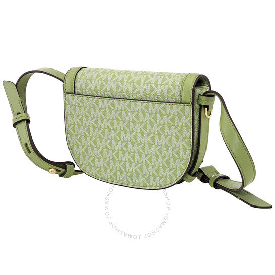 Michael Kors, Hally Extra-Small Signature Logo Crossbody - Light Sage
