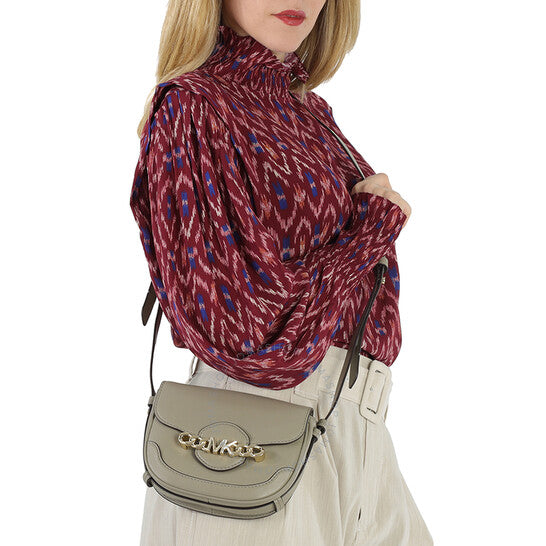 Michael Kors, Hally Signature Saddle Crossbody Bag