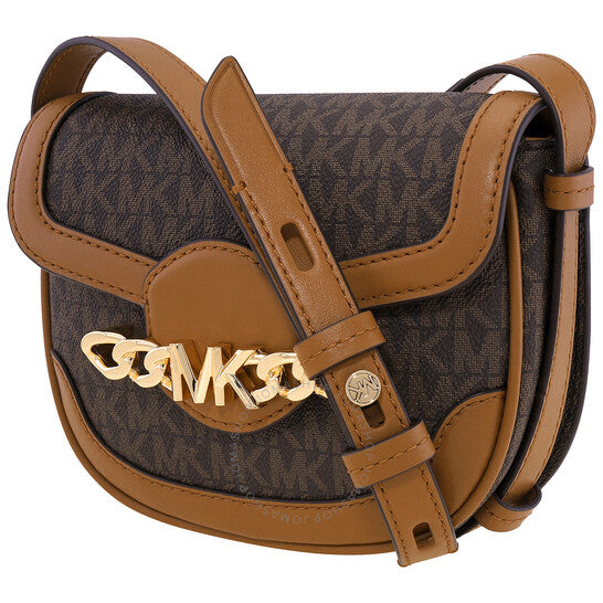 حقيبة كروس بودي هالي إكسترا سمول للسيدات مزينة بشعار مايكل كورس