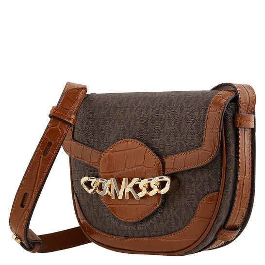 Michael Kors, Ladies Hally Medium Presbyopia Envelope Bag - Chestnut