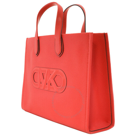 Michael Kors, Large Gigi Logo Leather Tote Bag