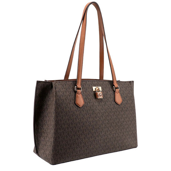 Large Ruby Monogram Logo Tote Bag