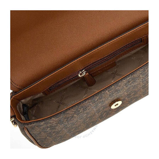 حقيبة كتف مونوغرام من مايكل كورس