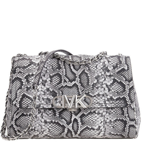 Michael Kors, Parker Snake Embossed Leather Shoulder Bag