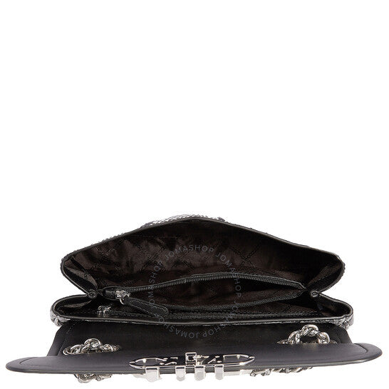 Michael Kors, Parker Snake Embossed Leather Shoulder Bag