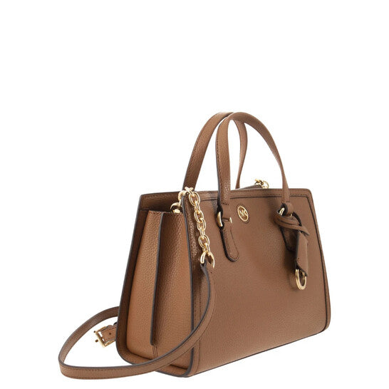 Small Chantal Leather Messenger Bag